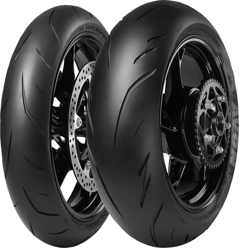 AVON 3D Supersport Rear Tire 190/55ZR17 (75W) - Model 640628 Original