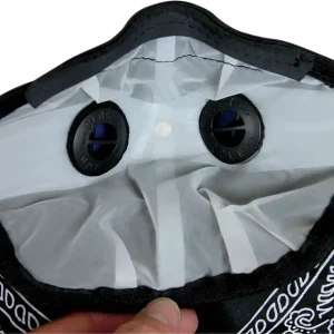 Bargain ATV-TEK Bandana Dust Mask - Black (Part Number: BDMBLK)