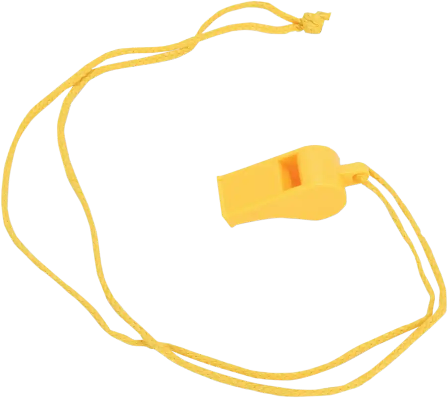 Atlantis A2712 Yellow Whistle with Neck Cord * Ideal for Riders Who Want to Be Noticed Order Now