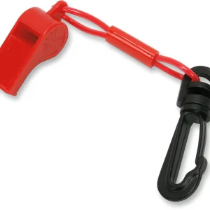 ATLANTIS Whistle with Clip - Red A2701C While Supplies Last