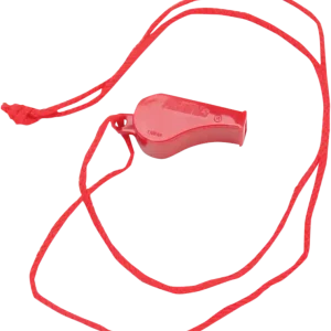 Atlantis Whistle with Neck Cord - Red (Part Number A2701) In Demand