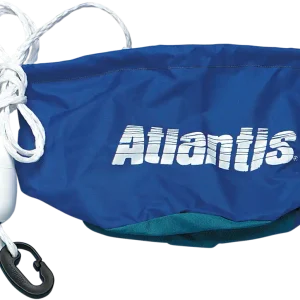 ATLANTIS PWC Anchor Bag A2381BL - Portable Sand and Rock Anchor Storage with Rope, Float, and Hook Certified