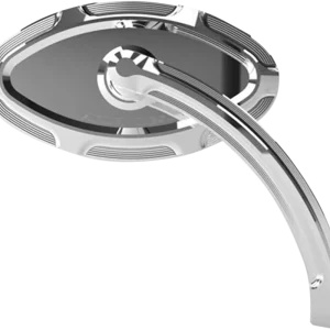ARLEN NESS Beveled Side View Short Cat Eye Mirror - Chrome - Left 13-131 Free Shipping