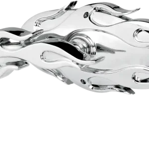 ARLEN NESS Micro Flamed Oval Chrome Side View Mirror - Left 13-070 Limited Offer