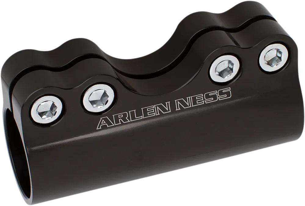Authentic ARLEN NESS Modular Adjustable Handlebar Clamp * 1 Inch * Black (Part #08-050)