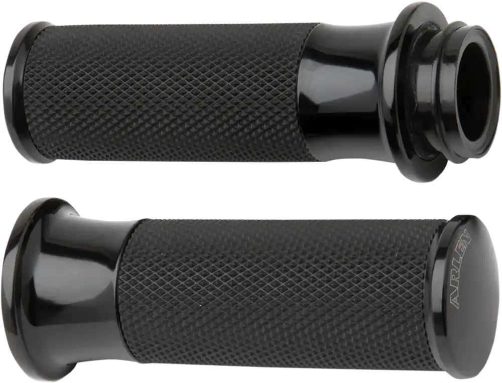 Affordable ARLEN NESS Smooth Grips for Touring Bikes - Model 07-323 Black