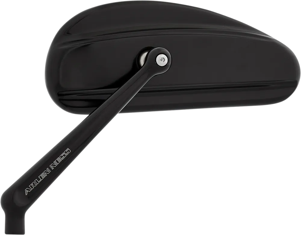 ARLEN NESS Downdraft Side View Elongated Black Mirror - Part 510-026 Direct From Factory