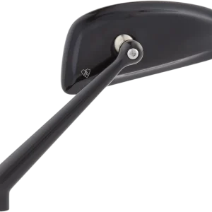 ARLEN NESS Teardrop Side View Mirror - Black, Left Side, Part 510-004 Premium