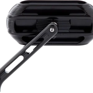 ARLEN NESS Sidekick Oval Mirror - Left Side - Black - Part 510-000 Best Seller