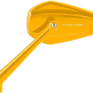 Arlen Ness 13-151 Gold Mini/Stocker Side View Mirror for Motorcycles Fast Shipping