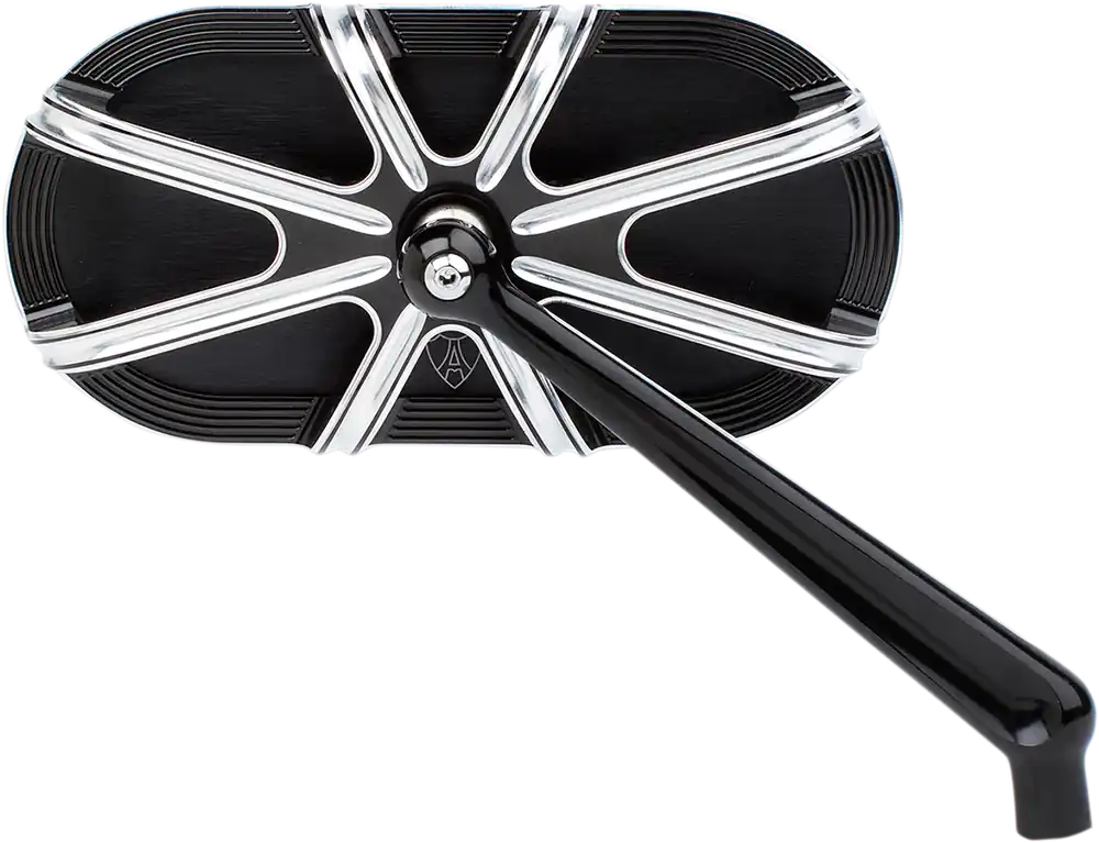 ARLEN NESS Caged Series Side View Mirror for 10 Gauge Steel - Black - Right | Part No. 13-162 Final Sale