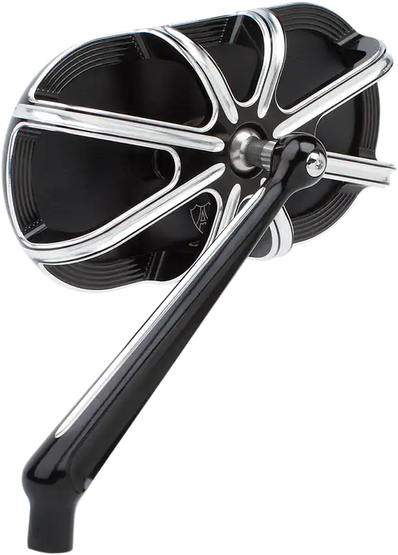 Arlen Ness Caged Series 10 Gauge Side View Mirror - Black - Left - Part No. 13-160 New Arrival