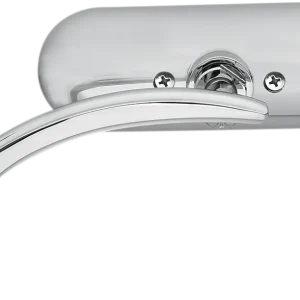 ARLEN NESS Micro Mini Side View Oval Mirror - Chrome, Left Side - Part #13-406 Free Shipping