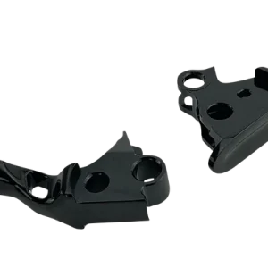 Arlen Ness Method Lever Set - Black for Motorcycles, Part Number 530-019 Exclusive