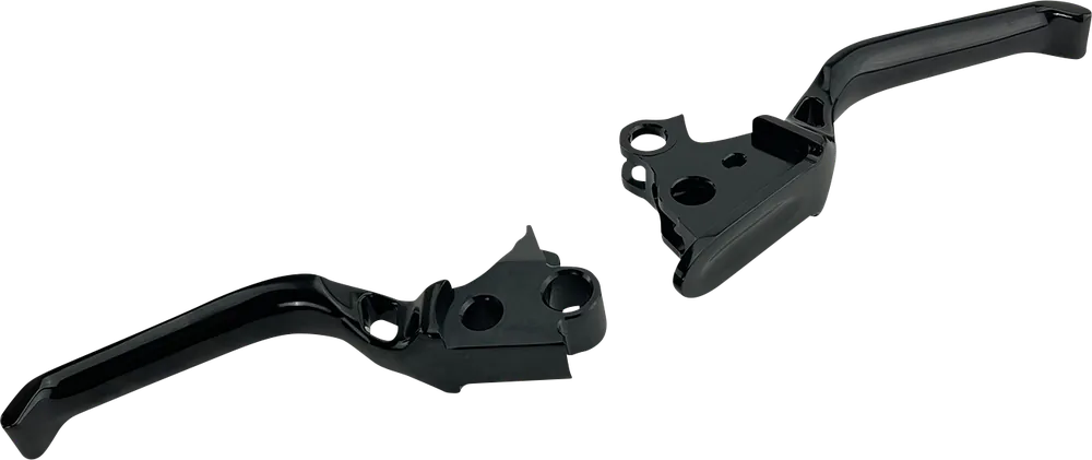 Arlen Ness Method Lever Set - Black for Motorcycles, Part Number 530-019 Exclusive