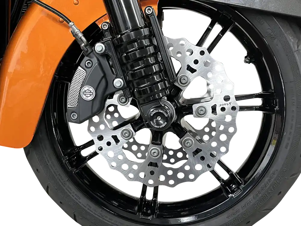 Arlen Ness 7-Spoke Jagged Brake Rotor - 11.8 inch, Part Number 300-043 In Demand