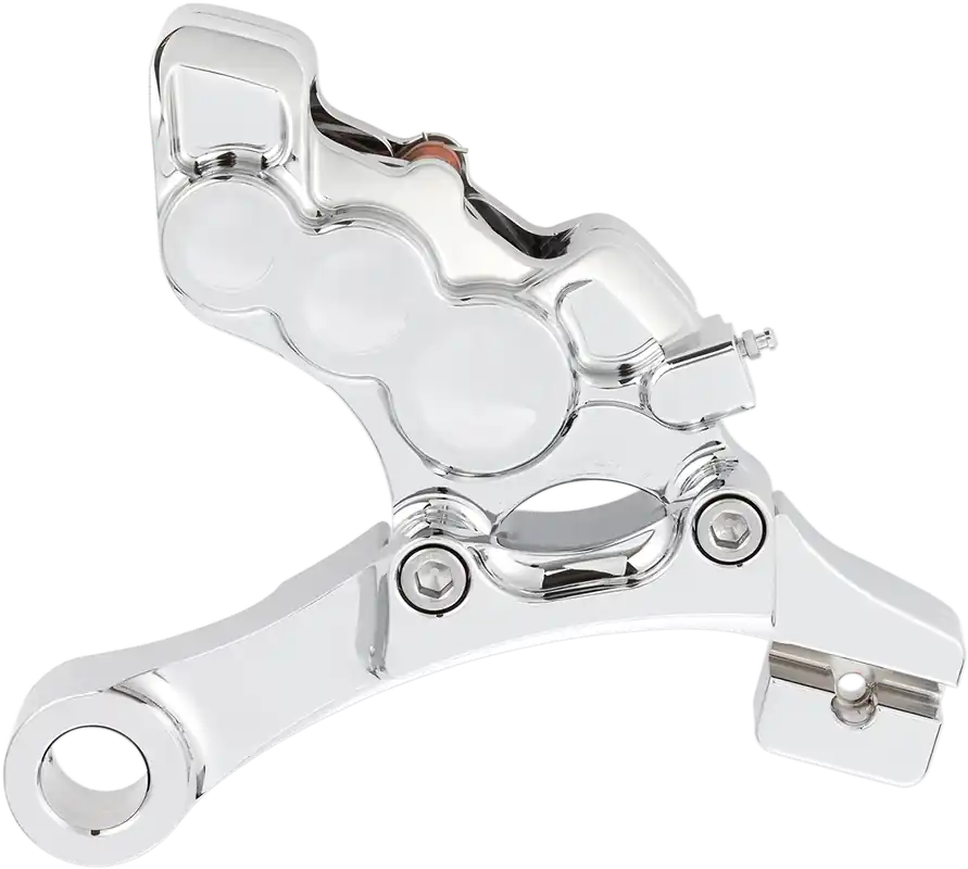 ARLEN NESS 6-Piston Rear Brake Caliper * Chrome Finish for 11.8-Inch Rotors * Part Number 02-322 Express Delivery