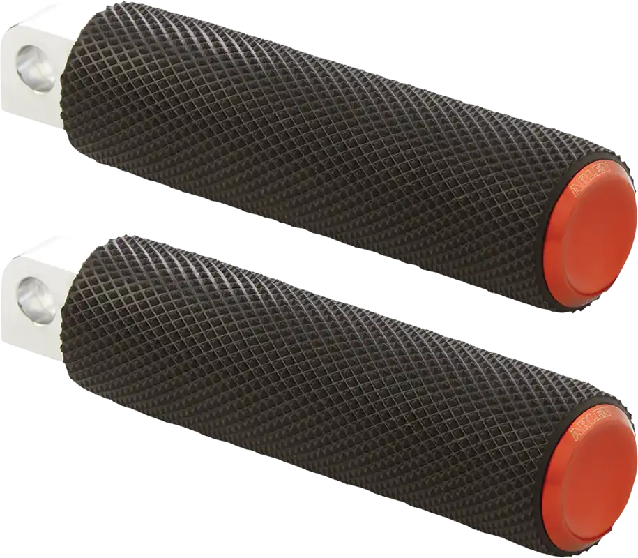 ARLEN NESS Knurled Footpegs for Male Mount - Orange 07-902 Buy Online