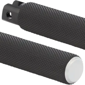 Weekend Sale ARLEN NESS Passenger Knurled Footpegs for FX/FL 2018-2024 - Chrome, Part #07-941