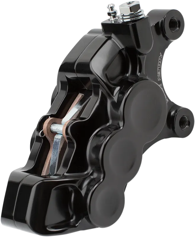 ARLEN NESS 4-Piston Caliper for 11.8-Inch Brake Rotors - Left Side - Black - Part Number 02-221 Direct From Factory