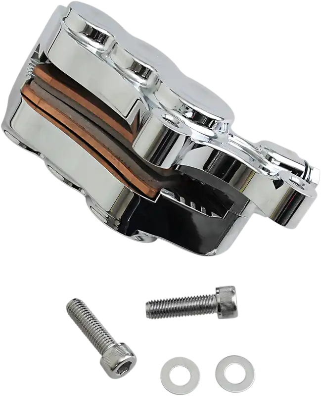 ARLEN NESS 6-Piston Front Right Brake Caliper with Chrome Finish - Part #02-216 Genuine