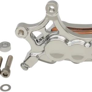 ARLEN NESS 6-Piston Front Right Brake Caliper - Chrome Finish * 14 Inch * Part Number 02-212 Money Back Guarantee