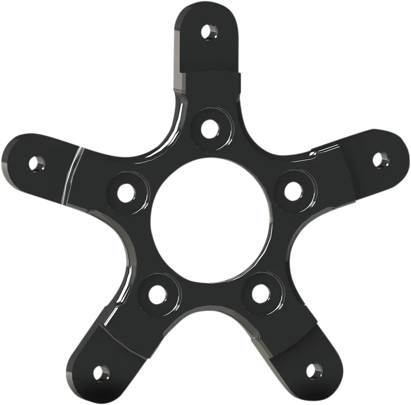 Arlen Ness 33-102 CNC Machined Rotor Adapter for Ness Wheel with Black Finish Order Now
