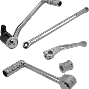ARLEN NESS Deep Cut Foot Control Kit with Heel/Toe Shifter * Chrome (Part #420-107) Hassle-Free Returns