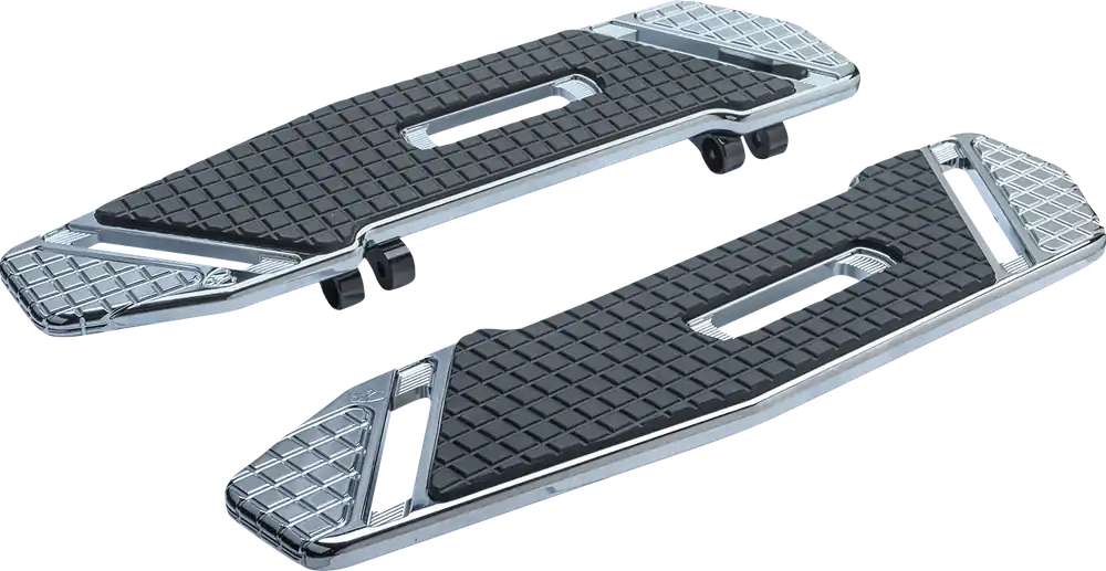 ARLEN NESS SpeedLiner Driver Floorboards with Chrome Finish * Part 410-025 Free Delivery