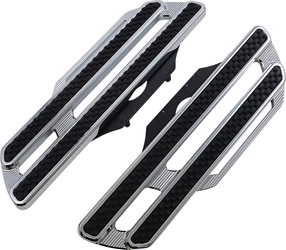 ARLEN NESS Method Driver Floorboards - Extended Chrome (Part #410-019) Instant Buy