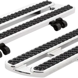 ARLEN NESS Method Driver Floorboards - Extended Chrome (Part 410-017) Buy Direct