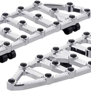 ARLEN NESS MX Driver Floorboards - Chrome Part 410-008 Free Delivery