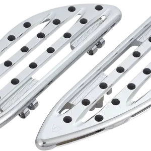 ARLEN NESS Deep Cut Chrome Driver Floorboards * Part 410-004 Affordable