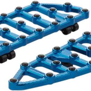 ARLEN NESS MX Driver Floorboards - Blue, Part Number 06-892 Sale