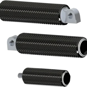 Affordable ARLEN NESS Dual Ring Black Footpegs - Part Number 07-934