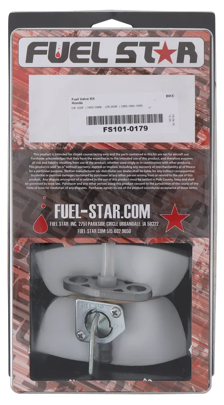 ALL BALLS Fuel Valve for Honda CR125R & CR250R (Part FS101-0179) - Direct OE Replacement Low Price
