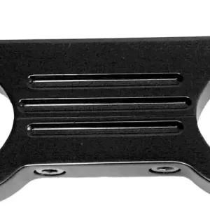 Accutronix GM101-B T Bar Gauge Mount Adapter - 1.25 Inch Black Anodized for FXD & XL Models Buy Direct