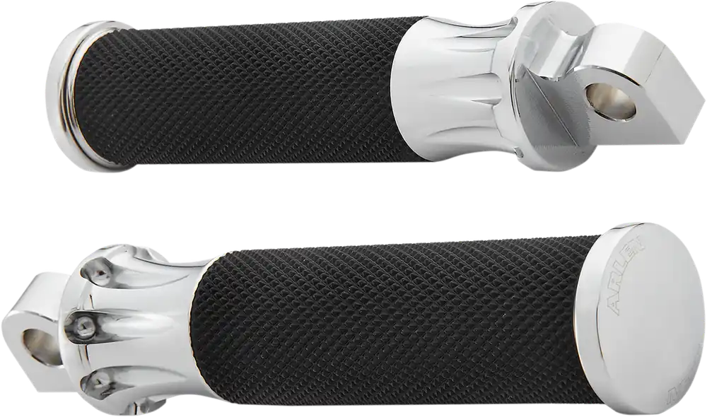 ARLEN NESS Deep Cut Chrome Footpegs - Part Number 07-908 Markdown