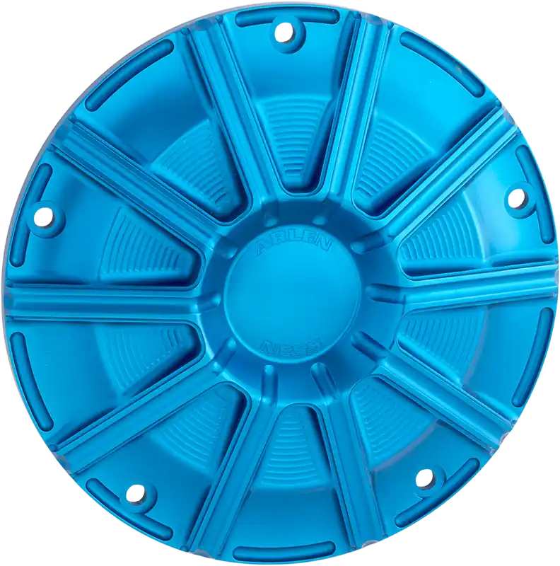 ARLEN NESS 10-Gauge Derby Cover for Touring and Trike - Blue - Part 700-003 Weekend Sale
