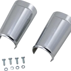 ARLEN NESS Fat Tire Fork Boot Cover - Chrome for 18-Inch Wide Front Fenders - Part 20-043 Fast Shipping