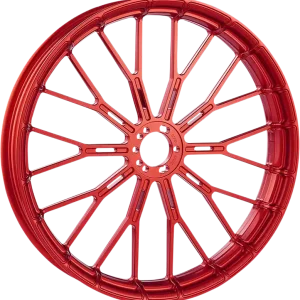 ARLEN NESS Y-Spoke Front Rim - 19x3.25 Inches - Red Finish - Part Number 71-558 Free Shipping