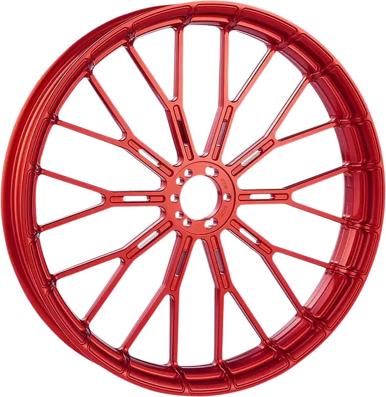ARLEN NESS Y-Spoke Front Rim - 19x3.25 Inches - Red Finish - Part Number 71-558 Free Shipping