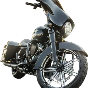 Arlen Ness 71-523 Front 21x3.5-Inch Black Rim with Rolled Lip and CNC Machining New Release