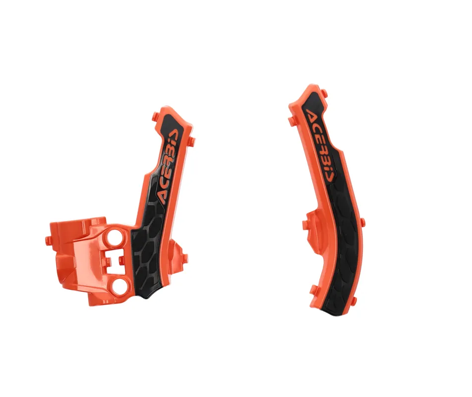 ACERBIS X Grip Frame Guard for KTM 50 SX & SX-E 5 - Orange and Black Price Cut