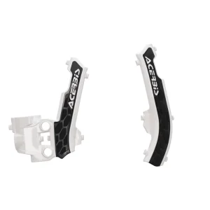 Affordable ACERBIS X Grip Frame Guard for Husqvarna TC 50 and EE 5 Models * White and Black