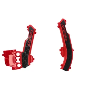 ACERBIS X Grip Frame Guard for Gas Gas MC 50 and MC-E 5 * Red and Black Luxury