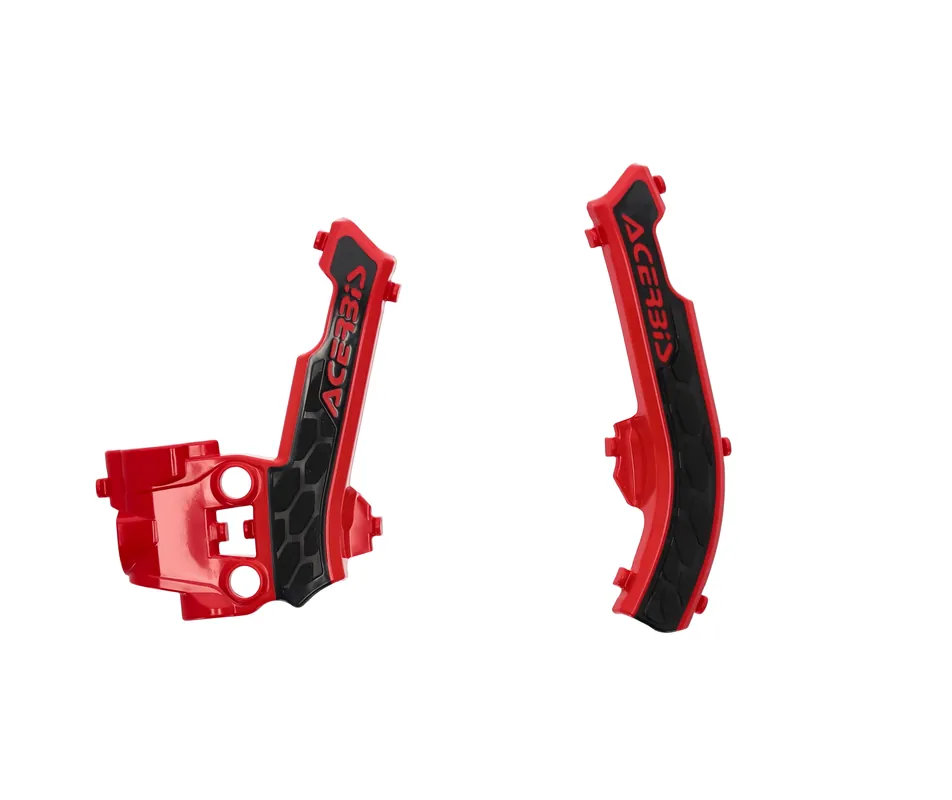 ACERBIS X Grip Frame Guard for Gas Gas MC 50 and MC-E 5 * Red and Black Luxury