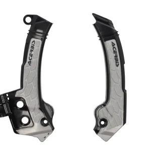 Warranty Included ACERBIS X Grip Frame Guard for Husqvarna 2023-2024 Models - Black/Grey