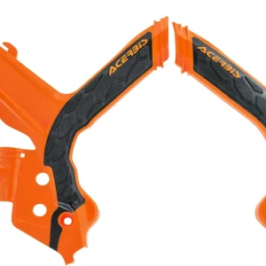 ACERBIS X Grip Frame Guards for KTM 2020-2021 Models * Orange and Black Last Chance