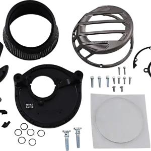 ARLEN NESS Sidekick Air Cleaner Kit - Titanium (Part No. 81-308) Luxury